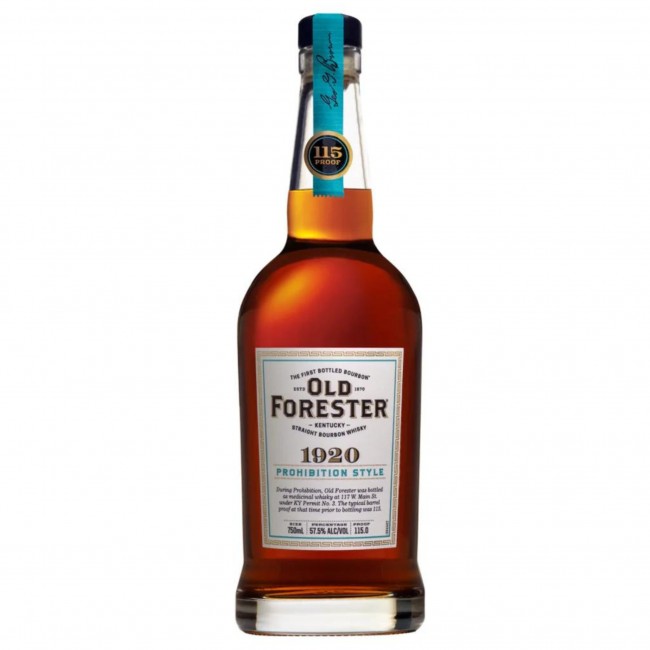 Bottle of Old Forester 1920